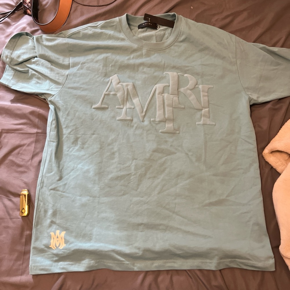 AMIRI Sky Blue Tee